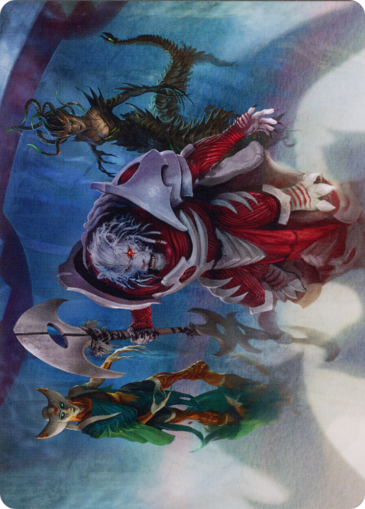 Norn's Decree // Norn's Decree  [Phyrexia: All Will Be One Art Series] (Borderless) Foil