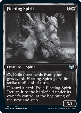 Fleeting Spirit [Innistrad: Double Feature] Foil