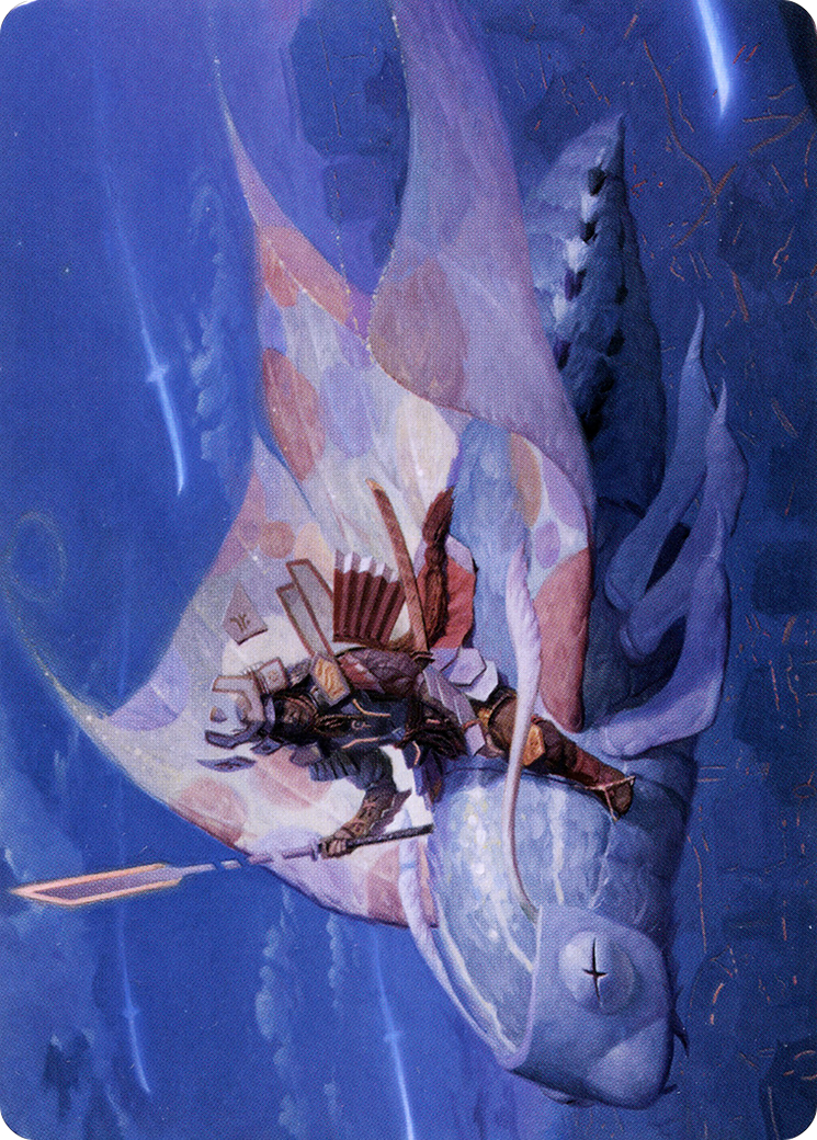 Sky-Blessed Samurai // Sky-Blessed Samurai  [Neon Dynasty Art Series] (Borderless)