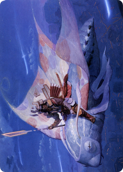 Sky-Blessed Samurai // Sky-Blessed Samurai  [Neon Dynasty Art Series] (Borderless)