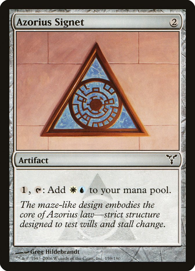 Azorius Signet [Dissension] Foil