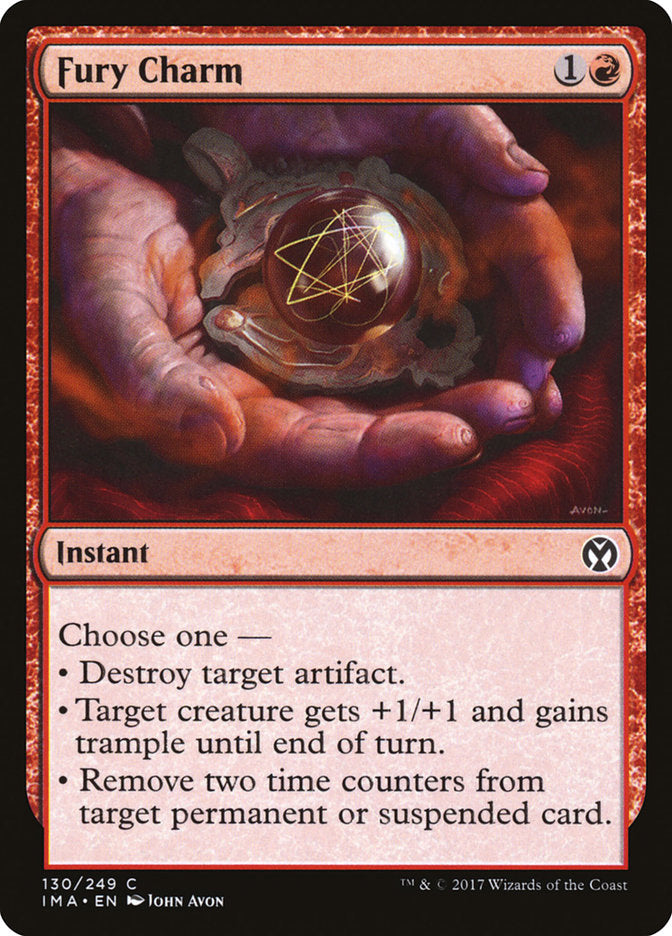 Fury Charm [Iconic Masters] Foil