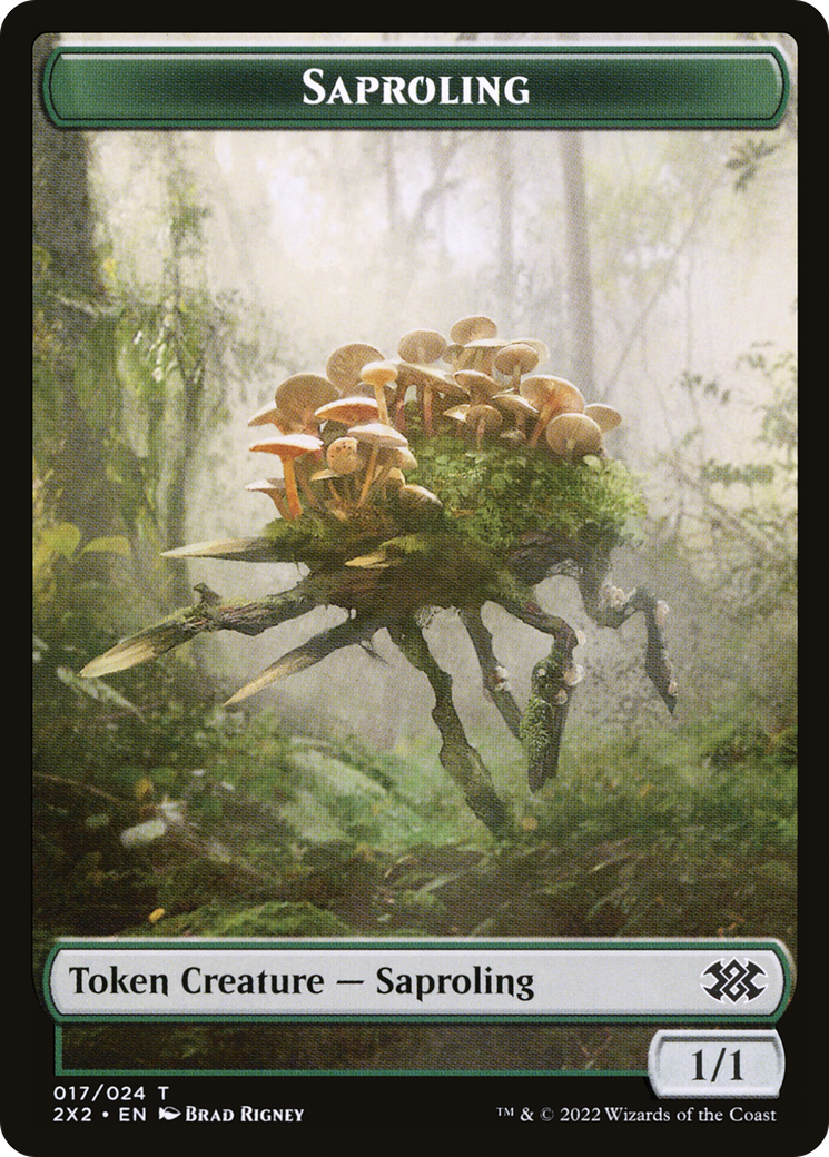 Saproling  [Double Masters 2022 Tokens]