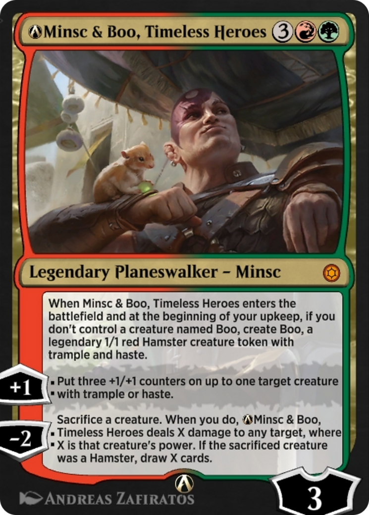 A-Minsc & Boo, Timeless Heroes  [Alchemy Horizons: Baldur's Gate]