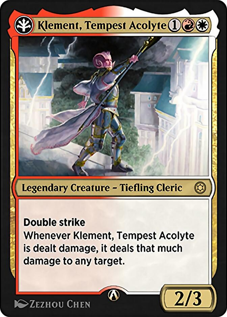 Klement, Tempest Acolyte  [Alchemy Horizons: Baldur's Gate]