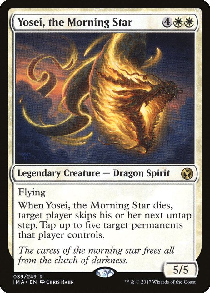 Yosei, the Morning Star [Iconic Masters] Foil