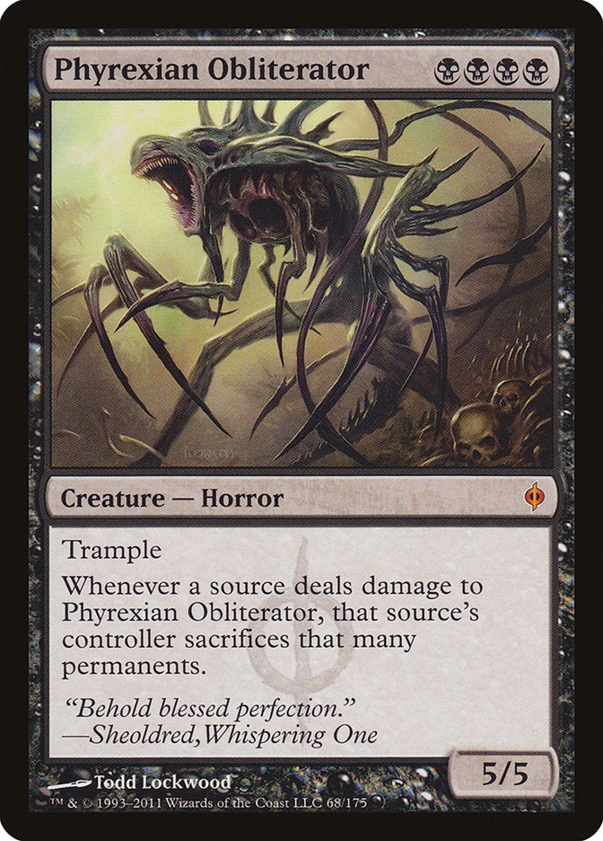 Phyrexian Obliterator [New Phyrexia] Foil