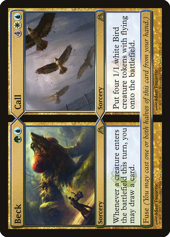 Beck // Call [Dragon's Maze] Foil