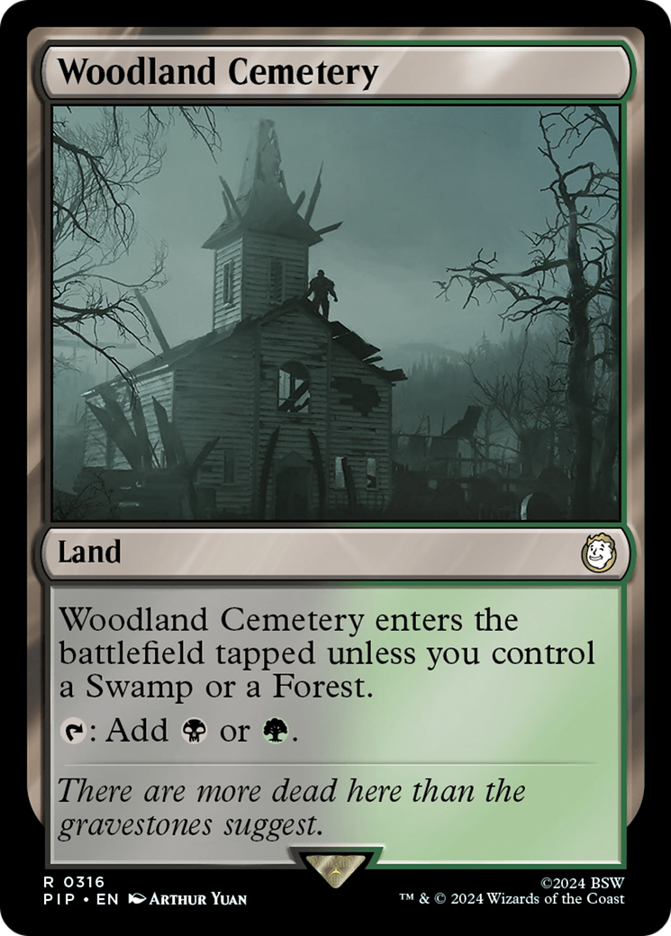 Woodland Cemetery [Fallout] Foil