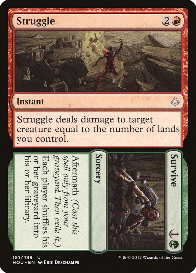 Struggle // Survive [Hour of Devastation] Foil
