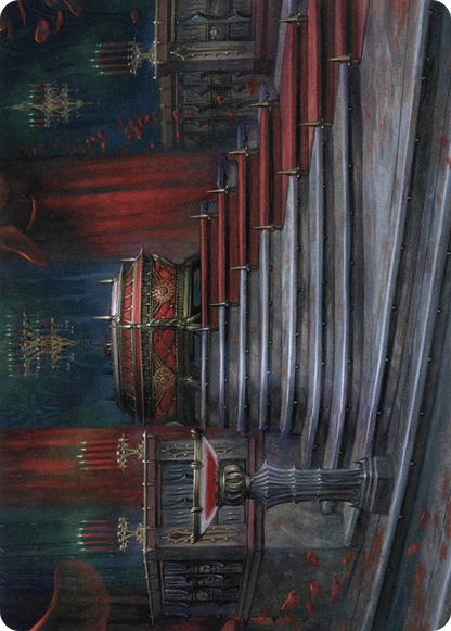 Edgar Markov's Coffin // Edgar Markov's Coffin  [Crimson Vow Art Series] (Borderless) Foil