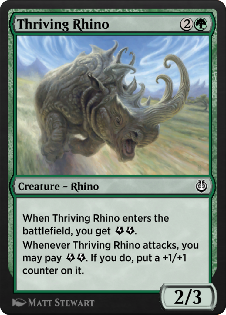 Thriving Rhino  [Kaladesh Remastered]