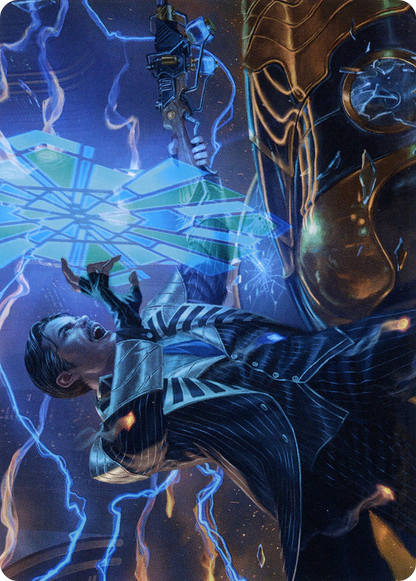 Brokers Veteran // Brokers Veteran  [New Capenna Art Series] (Borderless)