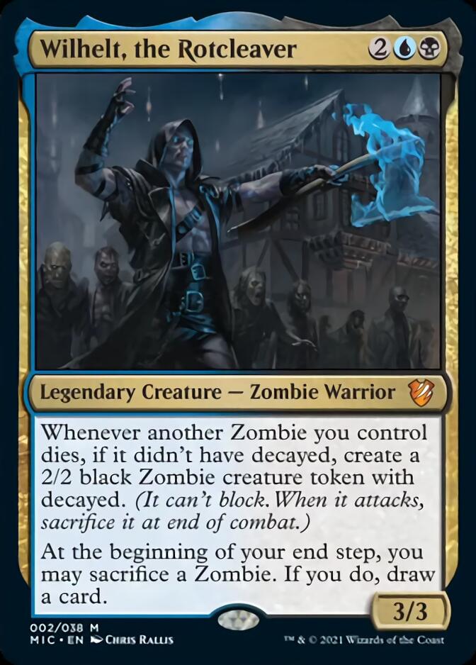 Wilhelt, the Rotcleaver [Innistrad: Midnight Hunt Commander] Foil