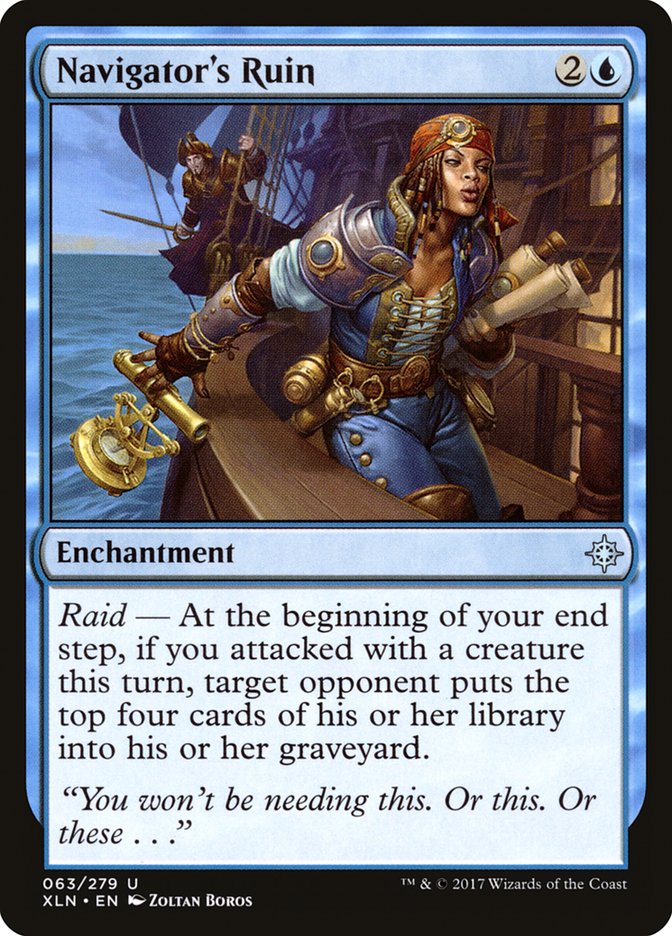 Navigator's Ruin [Ixalan] Foil