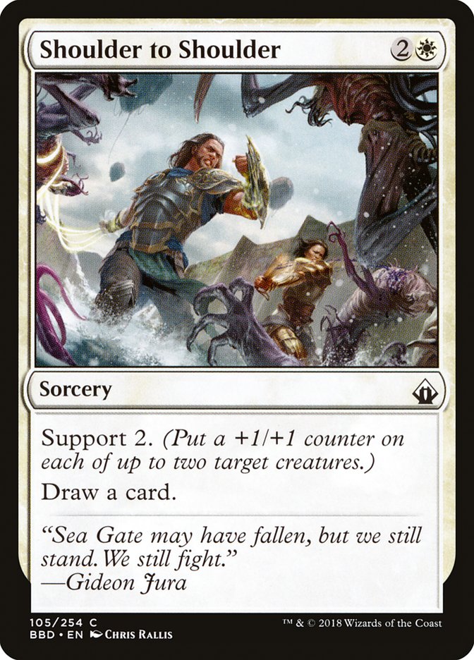Shoulder to Shoulder [Battlebond] Foil