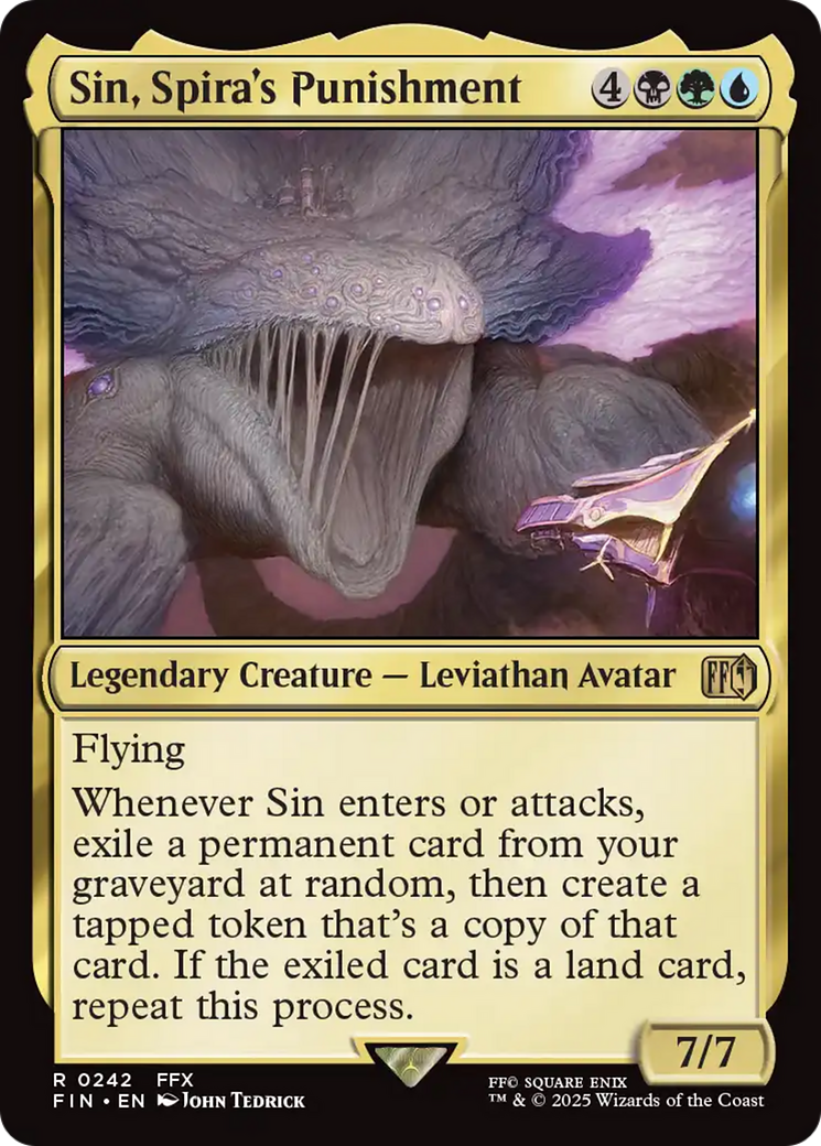 Sin, Spira's Punishment [FINAL FANTASY] Foil
