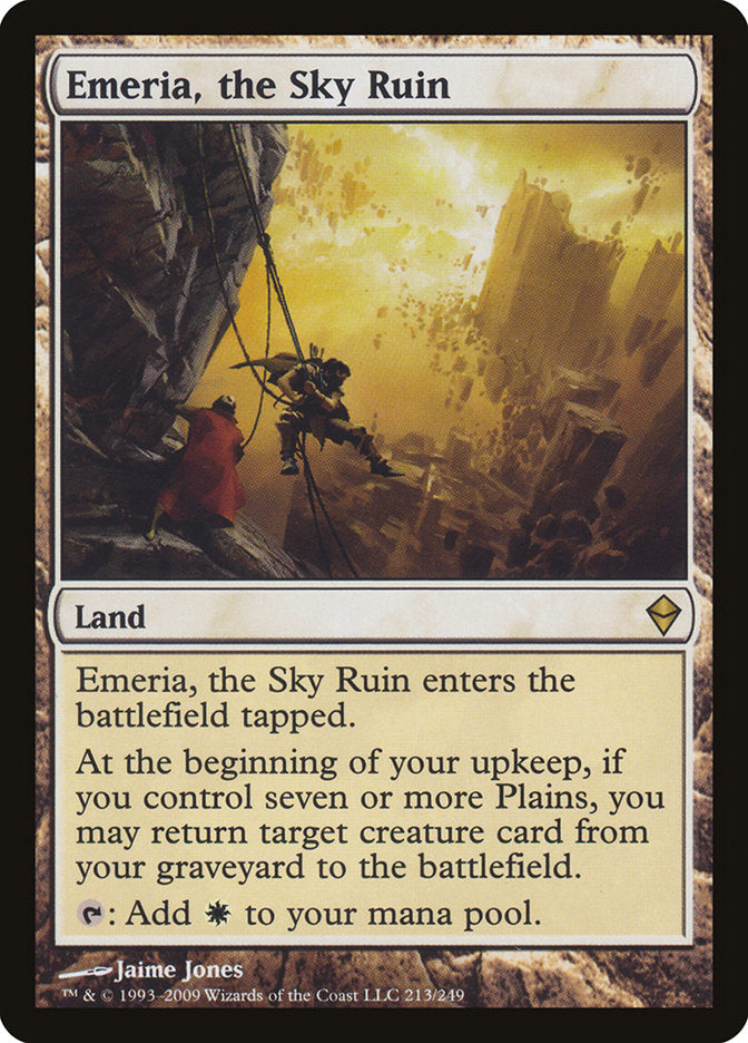 Emeria, the Sky Ruin [Zendikar] Foil