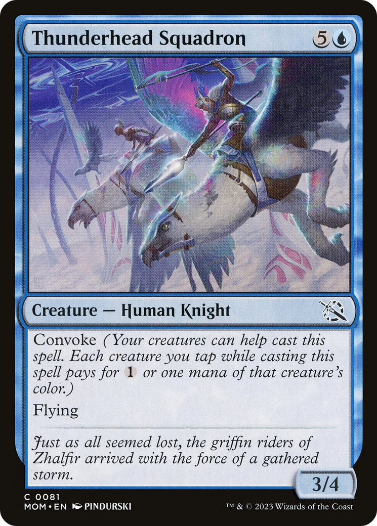 Thunderhead Squadron [March of the Machine] Foil