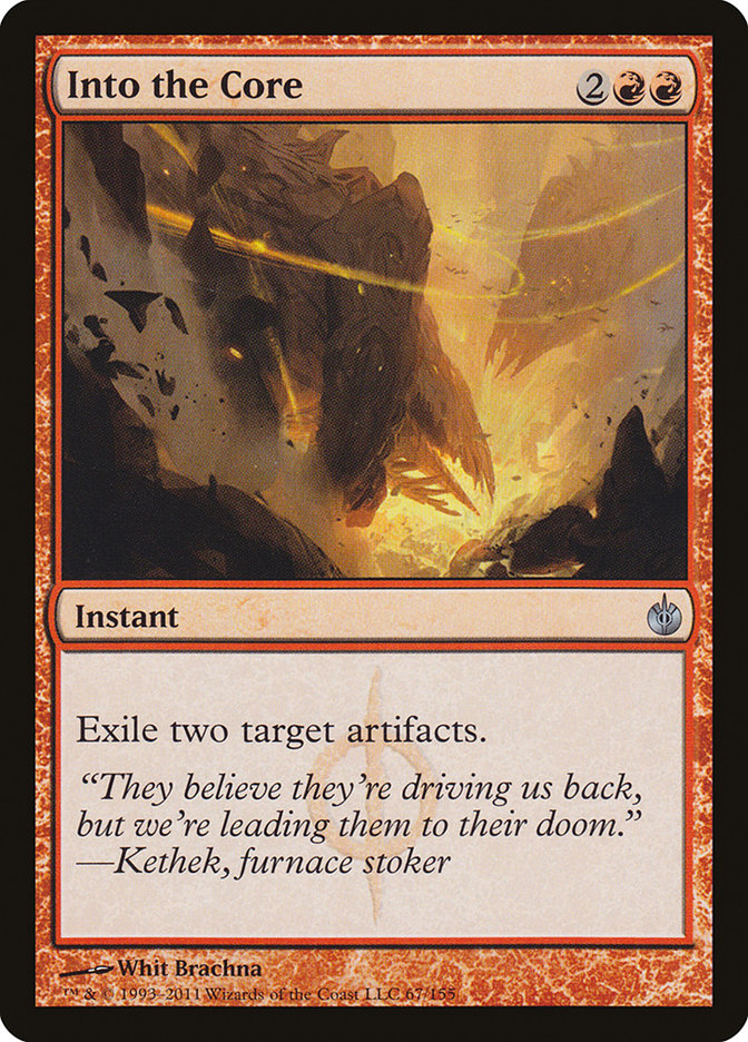 Into the Core [Mirrodin Besieged] Foil