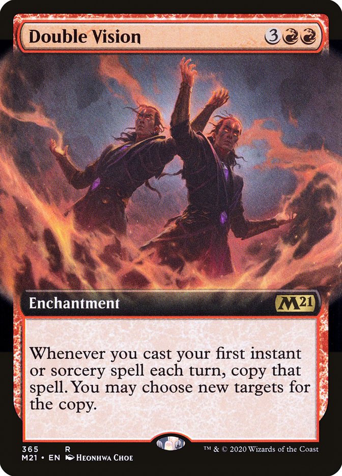 Double Vision (Extended Art) [Core Set 2021] Foil