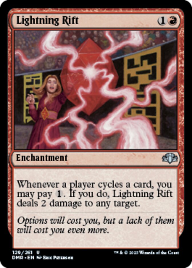 Lightning Rift [Dominaria Remastered] Foil