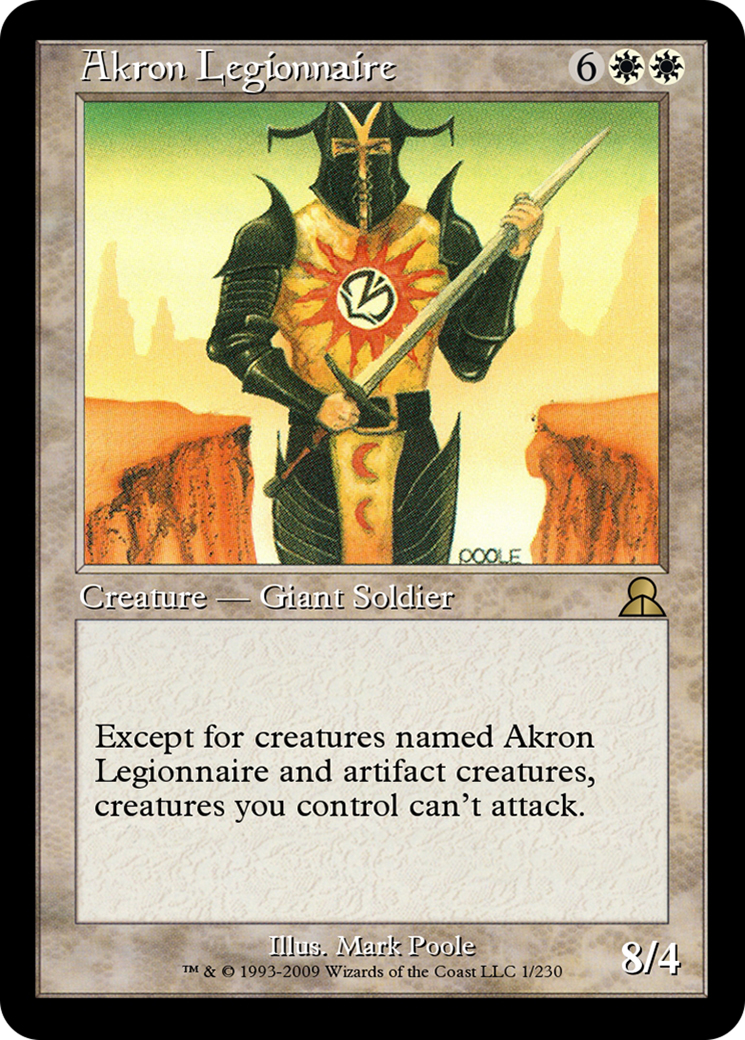 Akron Legionnaire  [Masters Edition III] Foil