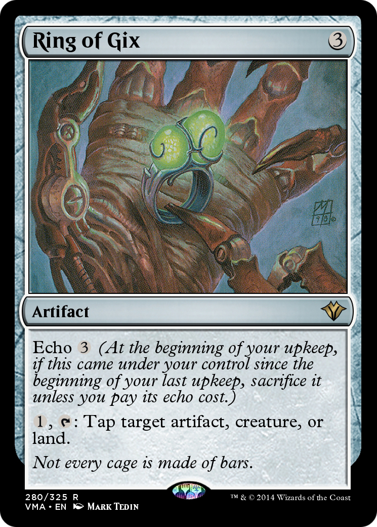 Ring of Gix  [Vintage Masters] Foil