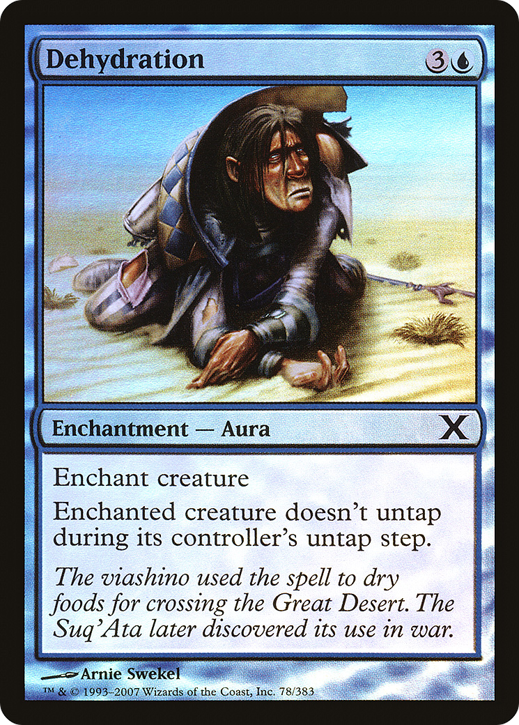 Dehydration  [Tenth Edition] Foil