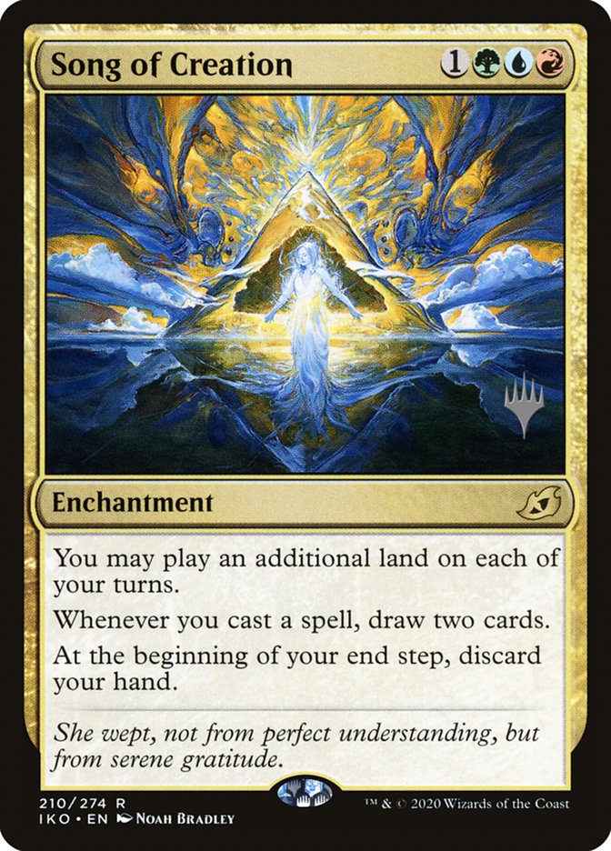 Song of Creation (Promo Pack) [Ikoria: Lair of Behemoths Promos] Foil