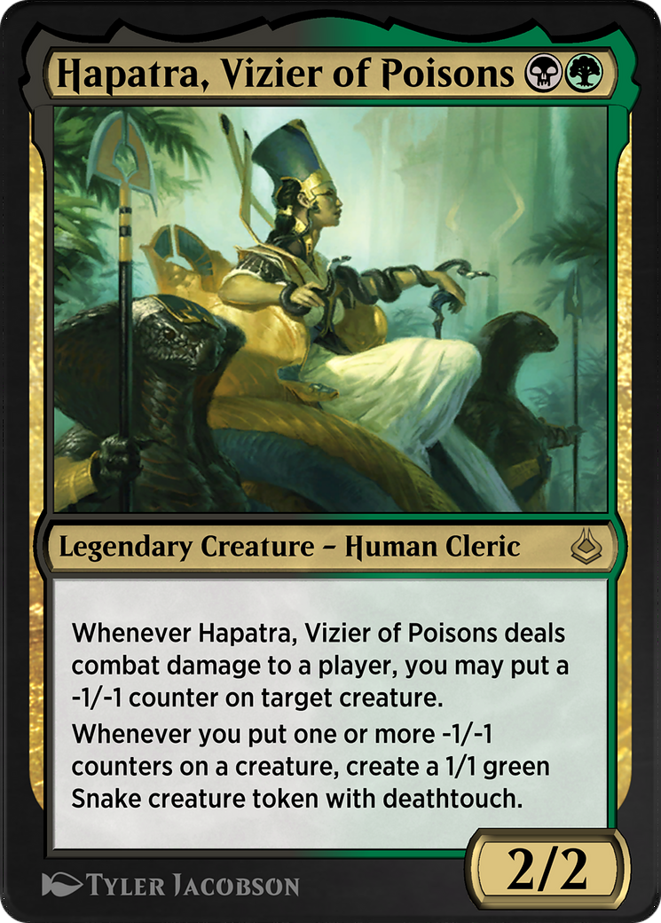 Hapatra, Vizier of Poisons  [Amonkhet Remastered]