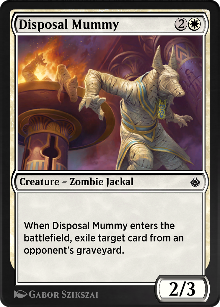 Disposal Mummy  [Amonkhet Remastered]