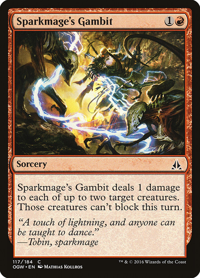 Sparkmage's Gambit [Oath of the Gatewatch] Foil
