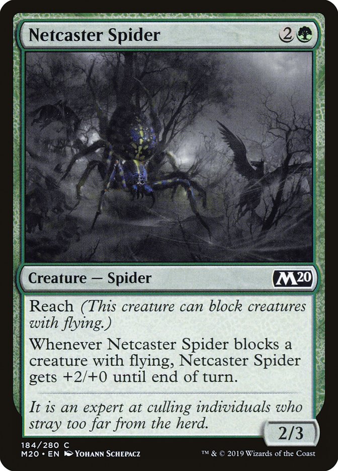 Netcaster Spider [Core Set 2020] Foil