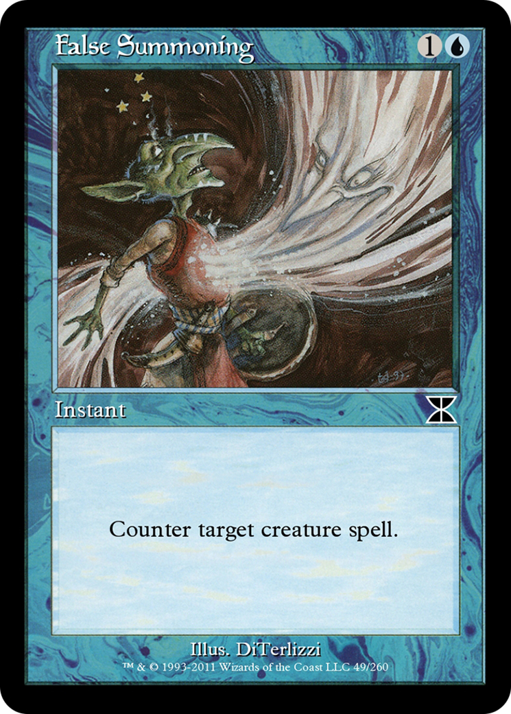 False Summoning  [Masters Edition IV] Foil