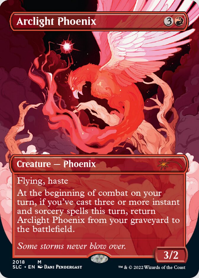 Arclight Phoenix (Borderless) [Secret Lair 30th Anniversary Countdown Kit] Foil