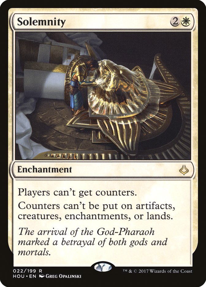 Solemnity [Hour of Devastation] Foil