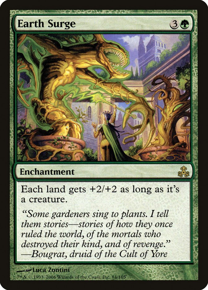Earth Surge [Guildpact] Foil