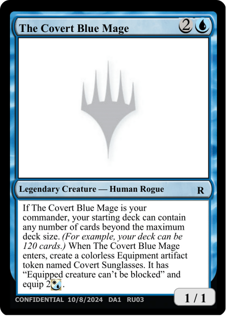 The Covert Blue Mage  [Unknown Event]