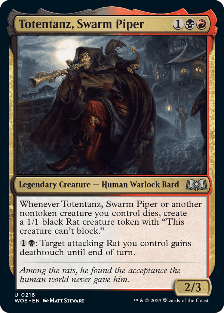 Totentanz, Swarm Piper [Wilds of Eldraine] Foil