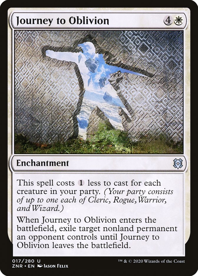 Journey to Oblivion [Zendikar Rising] Foil