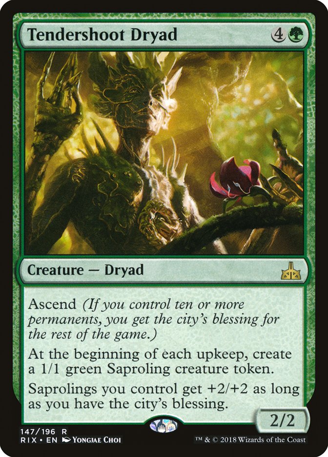 Tendershoot Dryad [Rivals of Ixalan] Foil