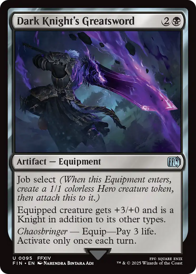 Dark Knight's Greatsword [FINAL FANTASY] Foil