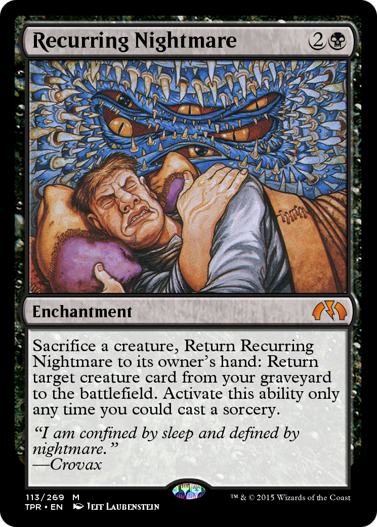 Recurring Nightmare  [Tempest Remastered] Foil