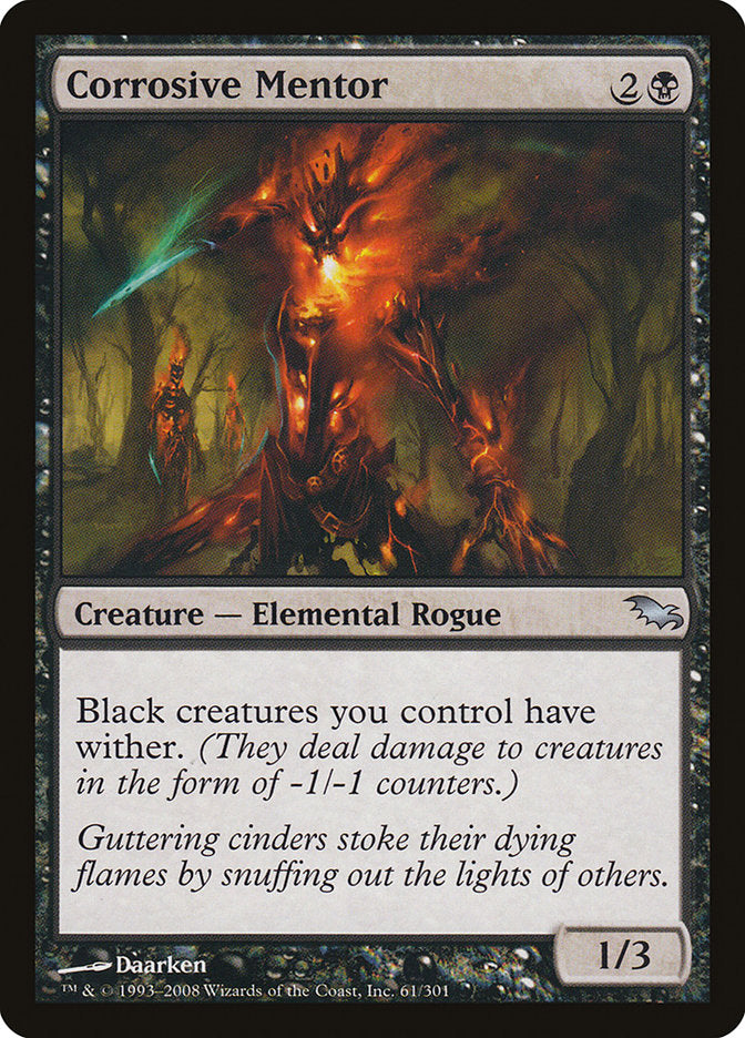 Corrosive Mentor [Shadowmoor] Foil
