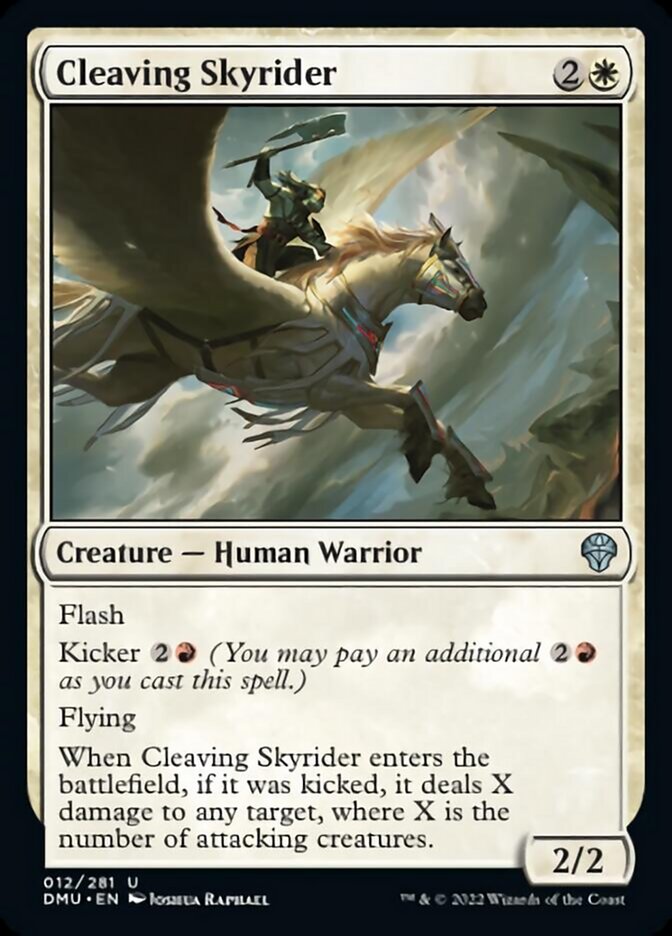 Cleaving Skyrider [Dominaria United] Foil