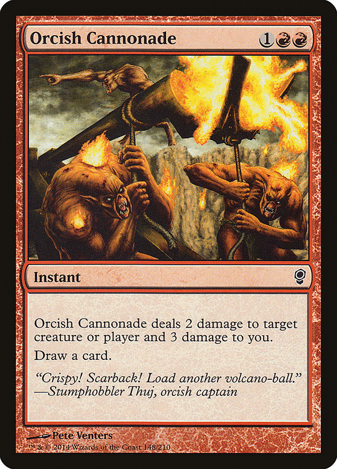 Orcish Cannonade [Conspiracy] Foil