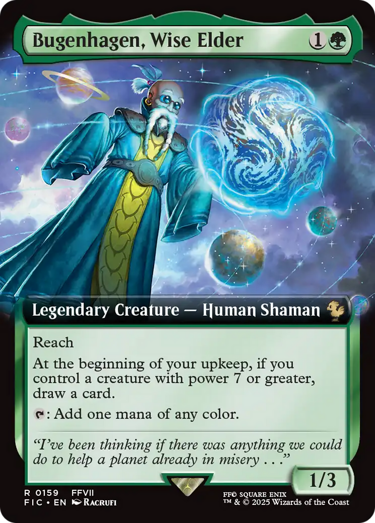 Bugenhagen, Wise Elder (Extended Art) [FINAL FANTASY Commander]