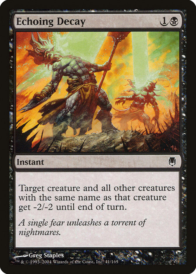 Echoing Decay [Darksteel] Foil