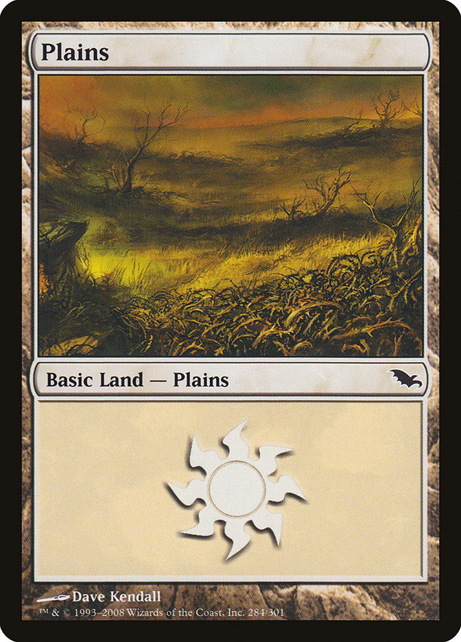 Plains (284) [Shadowmoor] Foil
